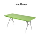 Kwik-Covers Rectangle Plastic Table Covers For 30" x 72" (6 Foot) Tables